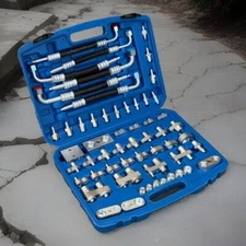 Truck Air Conditioning Leak Detector Radiator Tester AC Compressor Repair Kit