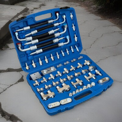 #ad Truck Air Conditioning Leak Detector Radiator Tester AC Compressor Repair Kit $99.99