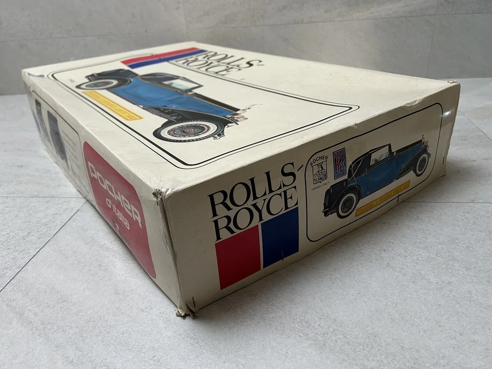 Pocher Rolls Royce Phantom II 1/8 SOLO SCATOLA-ONLY BOX K72 - Immagine 2 di 4