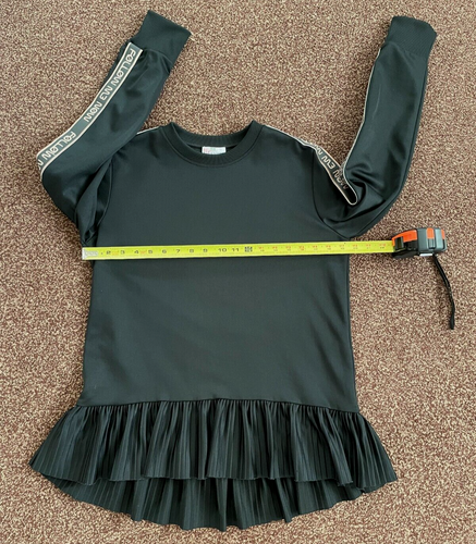 RED Valentino Sweatshirt Women's Size S Long Sleeve Black "FOLLOW ME NOW" Crew - Picture 17 of 22