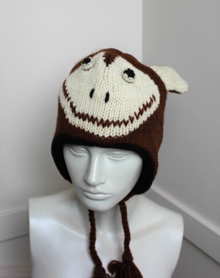 wool snow hat