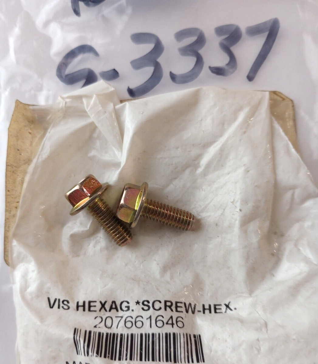 BRP Hex Flange Screw NOS 207661646 Qty. 2 (S-3337) | eBay
