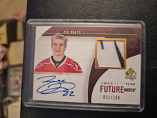 2010 11 SP Authentic Future Watch Patch Auto #21/100 Zac Dalpe Canes Panthers