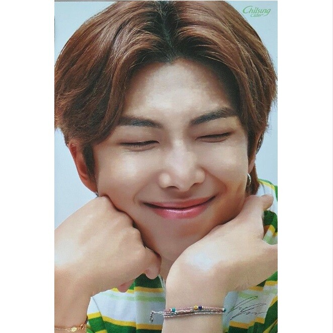 BTS x Chilsung Cider Collaboration Limited Edition Poster All