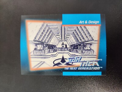 1992 Impel Star Trek The Next Generation Art & Design #085 Base Card
