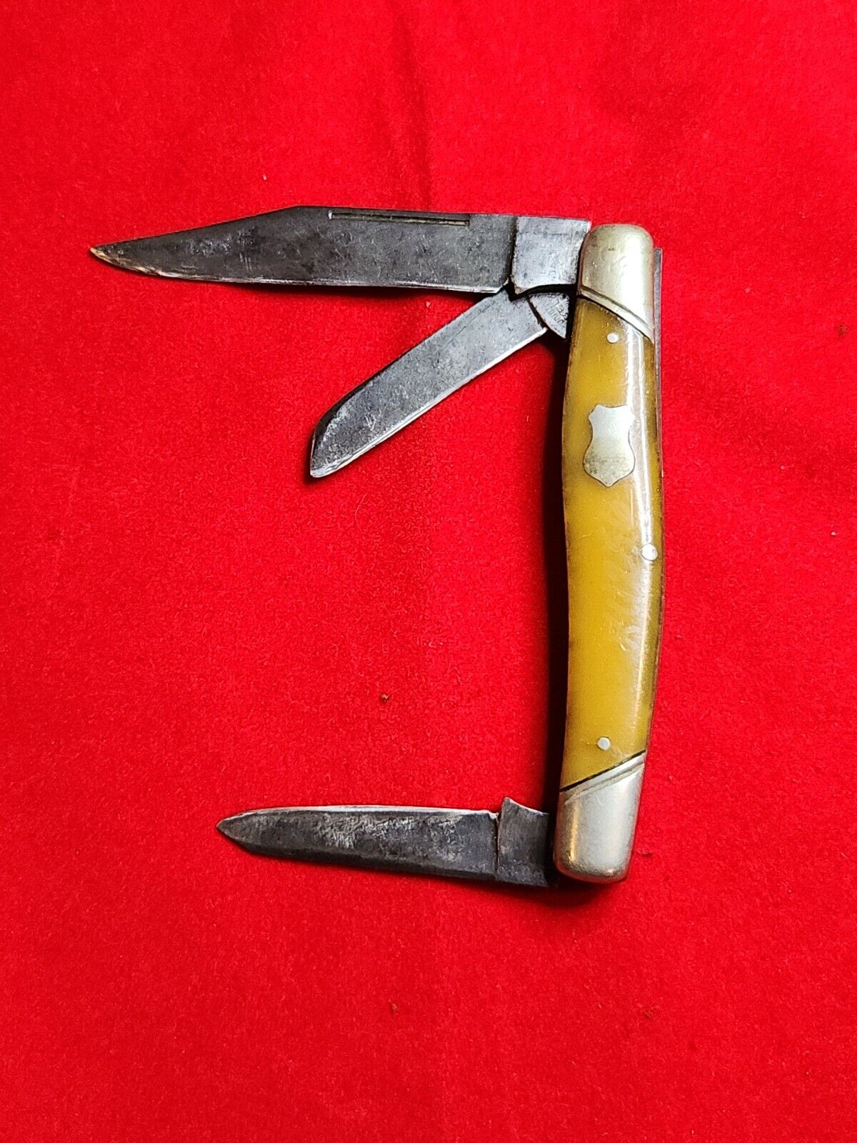 Vintage Belknap John Primble 3 Blade Pocket Knife Preowned