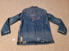 Lee Modern Series Denim Jean Trucker Jacket Womens Small Greeley Lee Is Love Nwt