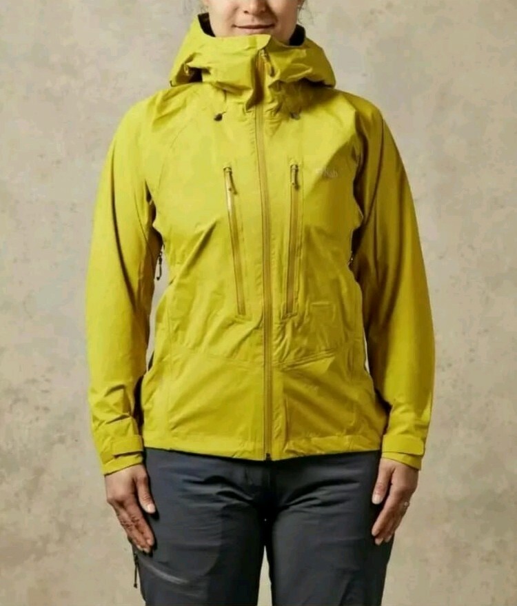 rab downpour plus jacket orange