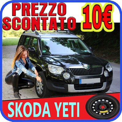 Space Saver Spare Wheel For Skoda Yeti 16'' 5 Holes Eco Line Kit
