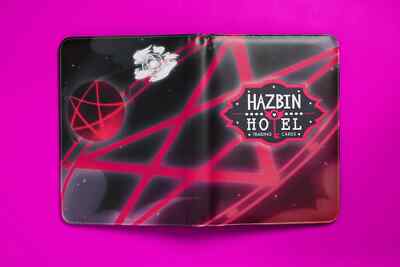 Hazbin Hotel Trading Cards PRIDE RING 9-Pocket Zippered Binder