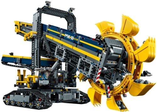 LEGO TECHNIC 2 IN 1 ESCAVATORE DA MINIERA 12-16 ANNI 3929 PEZZI ART 42055 - Foto 5 di 5