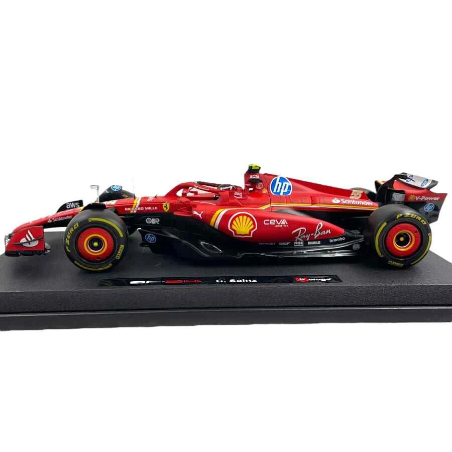 Modellino F1 Bburago 1/18 Ferrari SF-24 C. Leclerc #16 2024 - Immagine 3 di 4