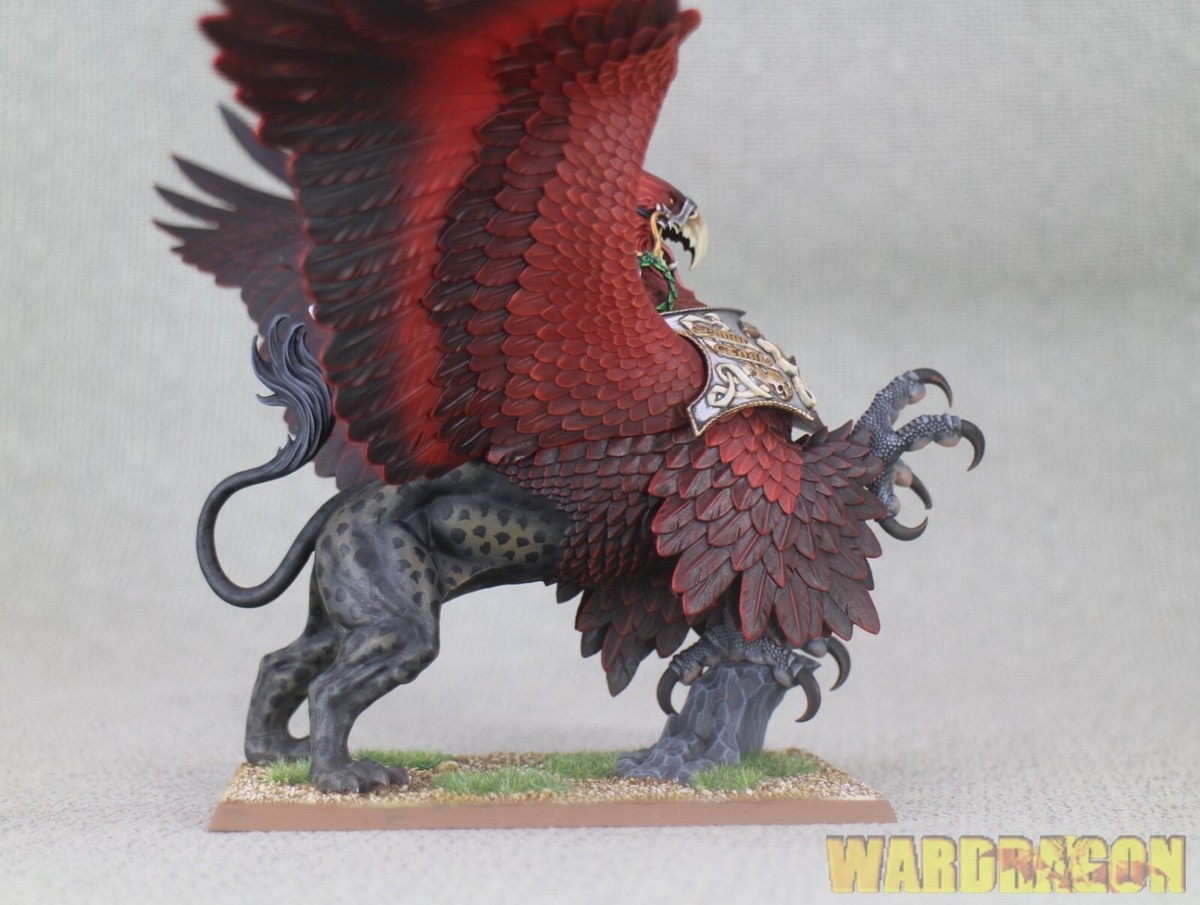 エンパイア グリフォン　ウォーハンマー Warhammer WDS paintedEmpire of Man General of the Empire on