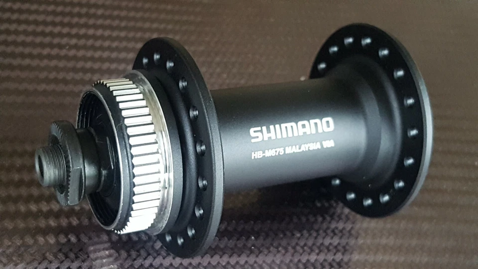 Shimano SLX M675 Disc Hub (36h) Centre Lock (FRONT) Mountain Bike (NEW) HB-M675 - Image 2 of 4