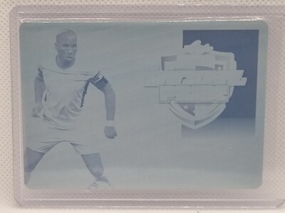 Didier Drogba Chelsea Ivory Coast Leaf Metal 2022 Printing Plate  1/1!!