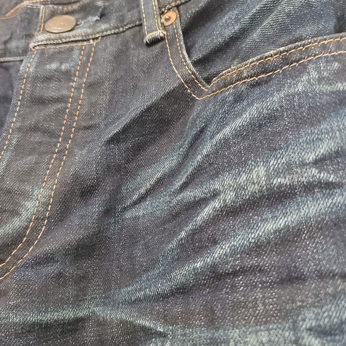 00s buffalo bobs coated denim gimmick デニム/ジーンズ