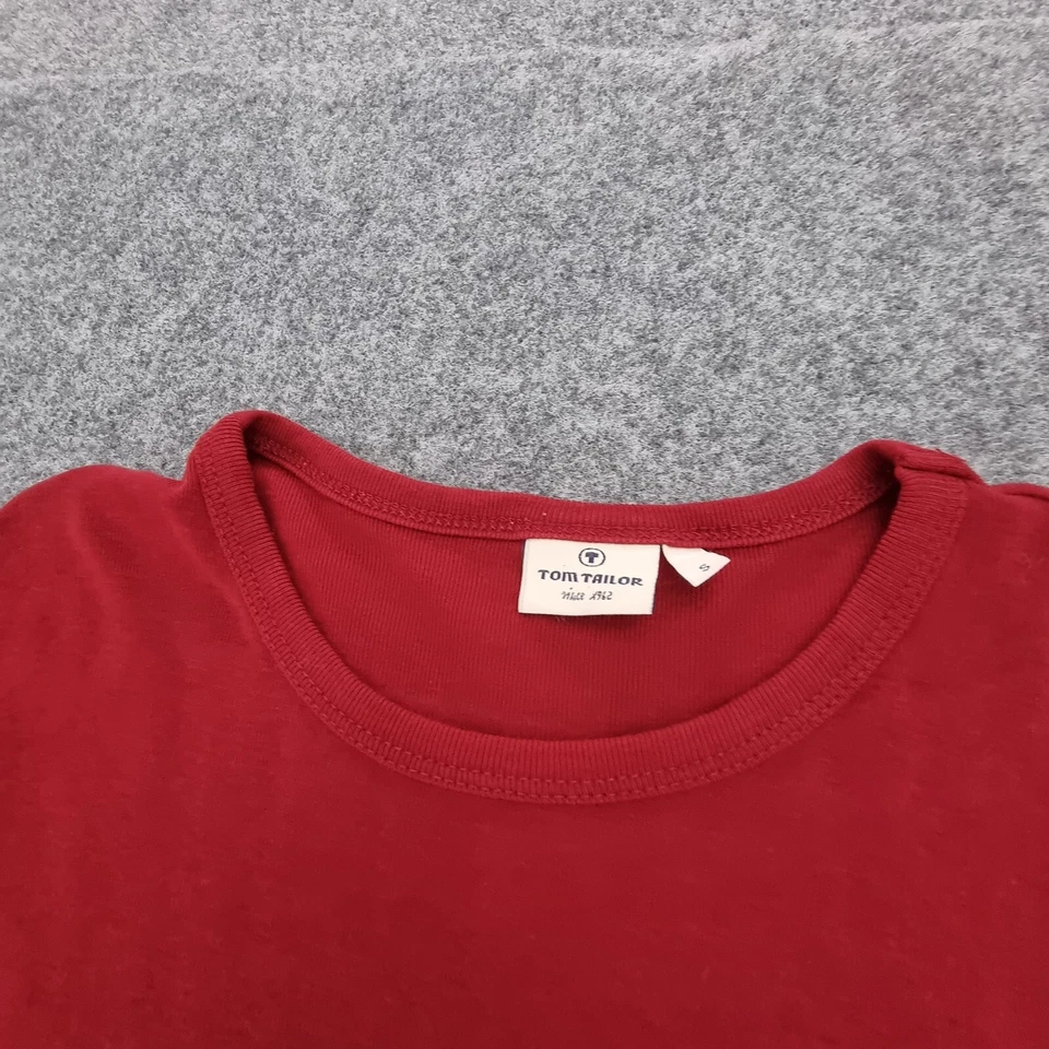 Tom портной рубашка женщин маленький красный взрослых современный повседневный хлопок длинным рукавом размер S - Изображение 4 из 4