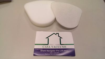 Set of Foam & Felt Filters for Shark Navigator Lift Away Vacuum NV350 fit XFF350