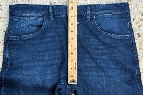 Closed Men's Stretch Side Zip Pocket Denim Jeans Size 33 (Actual 32x28) - Picture 9 of 11