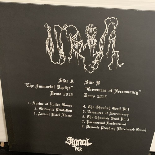 Olkoth – The Immortal Depths & Treasures Of... LP 2019 Signal Rex *PT NM/NM WHT - Picture 3 of 5