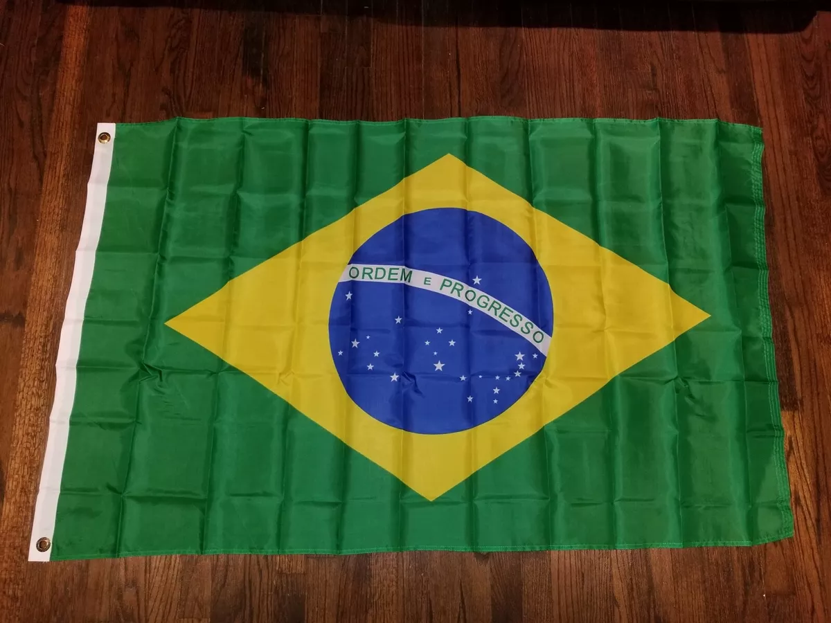 Brazil National flag country flag bandera de Brasil