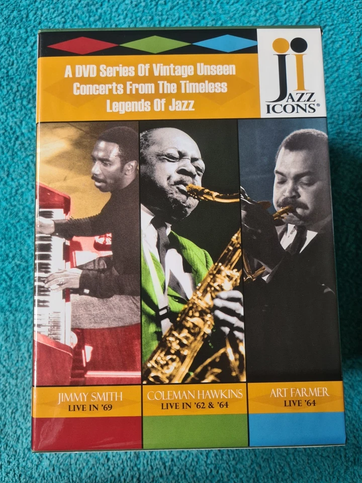 Jazz Icons, Series 4, 8 x DVD box set, Art Farmer/Art Blakey/Jimmy Smith etc. - Image 2 of 4