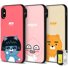 Kakao Friends Magnetic Door Bumper Case for Galaxy S23 S22 S21 S20 Plus Ultra