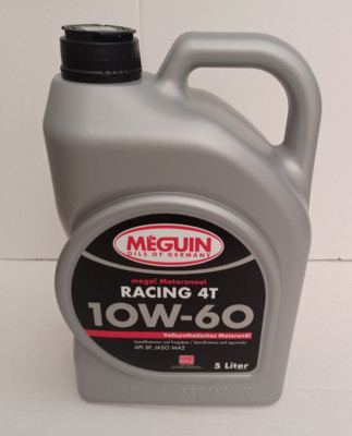 7,58 /l Meguin Megol Motorenöl RACING SAE 10W-60 5 L JASO MA2 API SP