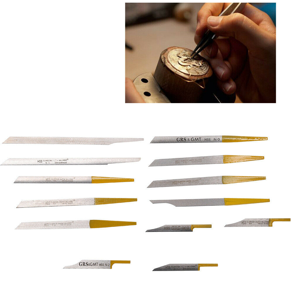 Hand Gravers HSS Edge Knife & Flat Shape Engraving Knife Jewelry Making
