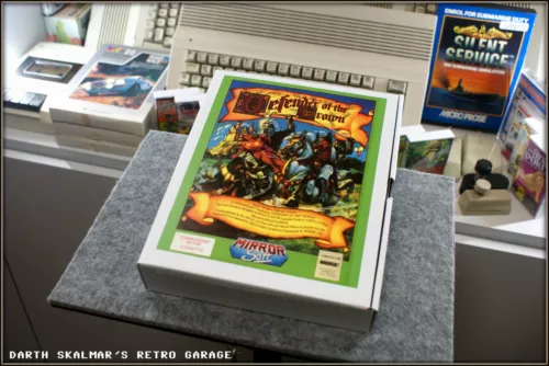 DEFENDER OF THE CROWN game for COMMODORE 64 C64  EASYFLASH edition. Brand new!