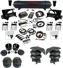 Air Lift 3H 27695 Complete Air Ride Kit with Black 580 Fits 1988-98 GM 1500 PU