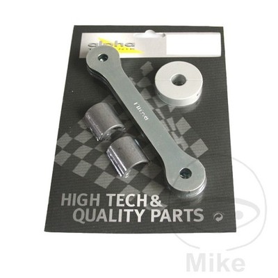 ALPHA TECHNIK Homologated rear suspension lowering kit