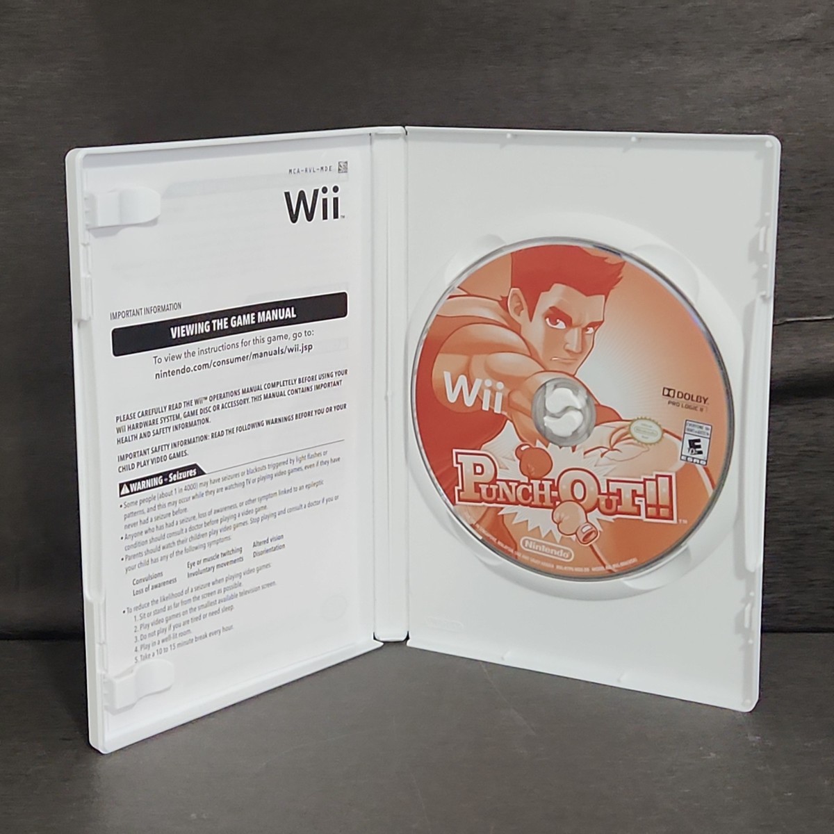 Punch Out Wii Game CIB Nintendo Selects 45496902636| eBay