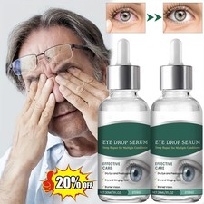 Nano Eye Drops Serum,Natural Nano Lubricant Eye Drops for Dry Eye Presbyopia.