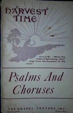 Harvest Time Psalms And Choruses
