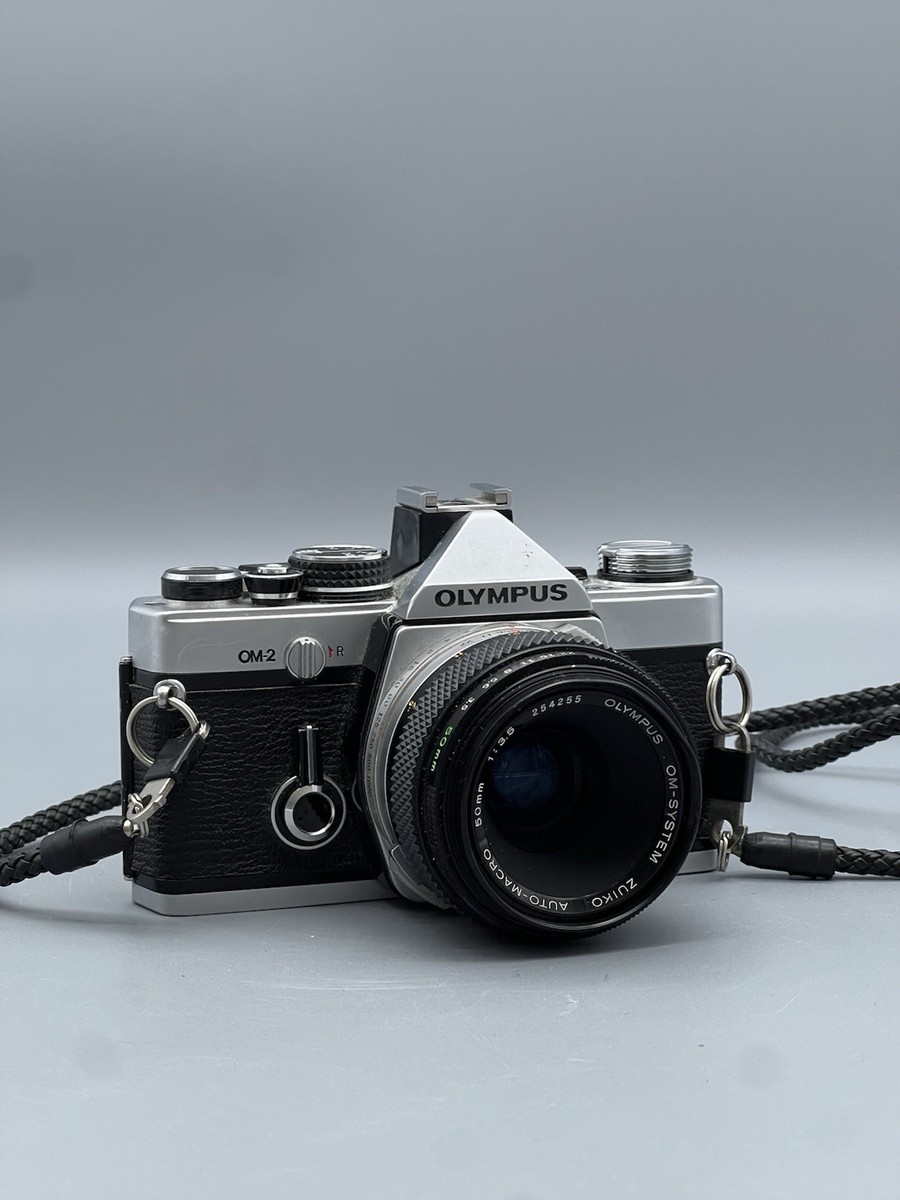 vintage Olympus OM-2 35mm Film Camera + Zuiko 50mm f/3.5