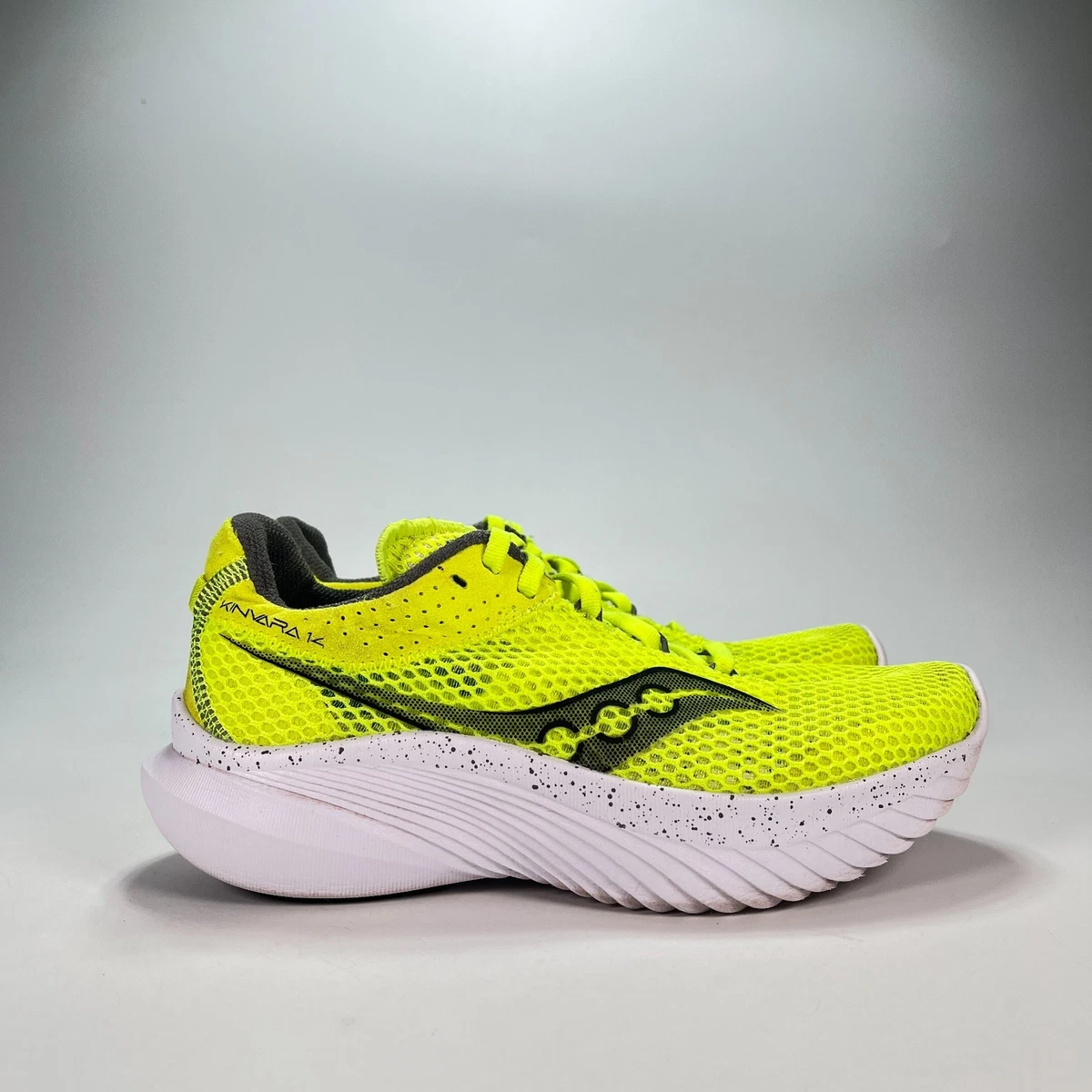 Saucony Men\'s Kinvara 14 Neon Yellow Synthetic Mesh Running Shoes Size 8.5 Buy Saucony Men main image 2