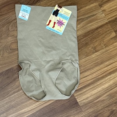 NWT Spanx Assets Ultra Slimming High Waist Panties Underwear Nude Large/L