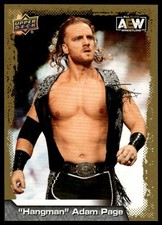2022 Upper Deck AEW Hangman Adam Page #58 Gold
