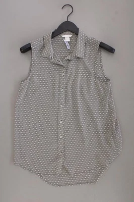 Second Life Fashion H&M Bluse für Damen Gr. 36, S geometrisches Muster Ärmellos - Bild 1 von 4