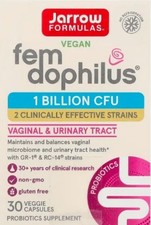 Jarrow Formulas, Vegan Fem Dophilus®, 1 Milliarde KBE, 30 pflanzliche Kapseln