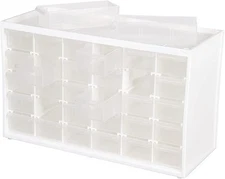 ArtBin 30 Drawer Plastic Stackable Organizer Storage Hardware Craft Screws Beads