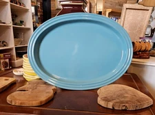 Le Creuset 18" Oval Serving Platter - Turquoise 