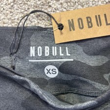NOBULL Leggings Womens XS Gray Camo Compression Tight Athletic Pants Workout