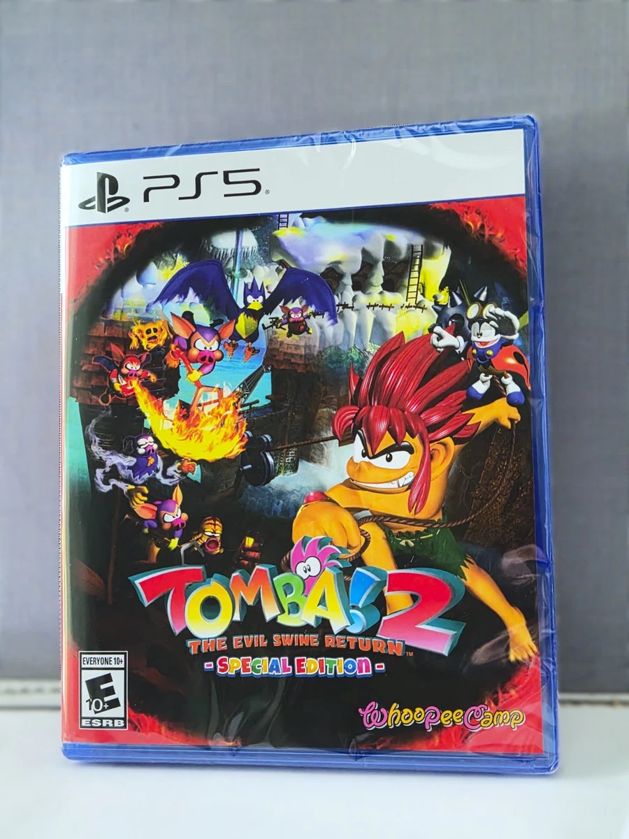 Tomba! 2: The Evil Swine Return Action & Adventure Video Games for