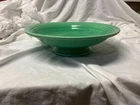 Vintage Fiesta Pottery 12" Footed Light Green Compote HLC Fruit Candy Bowl