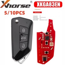 Xhorse XK Series Universal Wire Remote Key 3 Button XKGA83EN for VVDI GAO8 Style