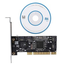 Sil3114 PCI SATA RAID Controller Card - 4 Port, 1.5Gbps, Supports default