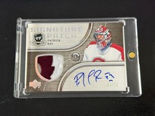 2005-06 Upper Deck The Cup Patrick Roy 3 Clr GU Patch Auto Autograph On Card /75