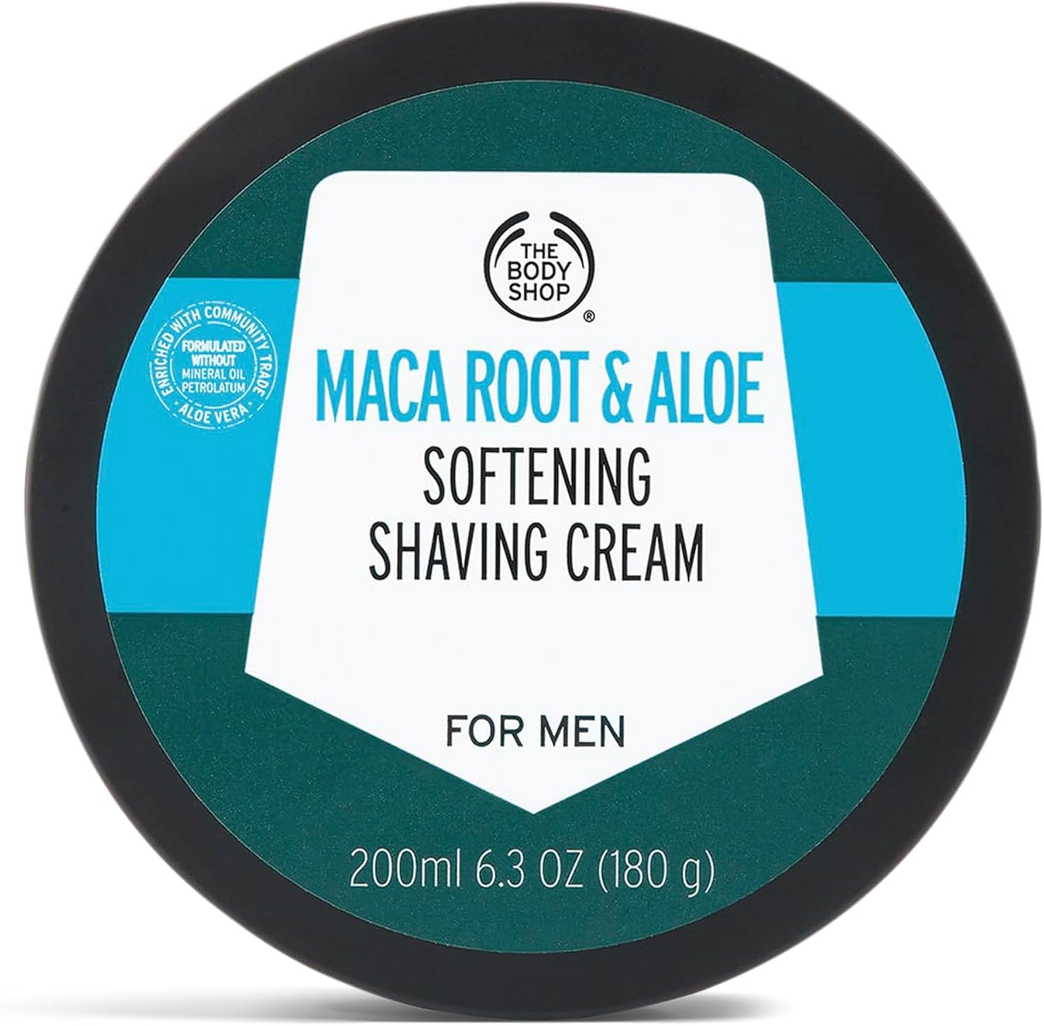 THE BODY SHOP Maca Root & Aloe Softening Shaving Cream 200 Ml